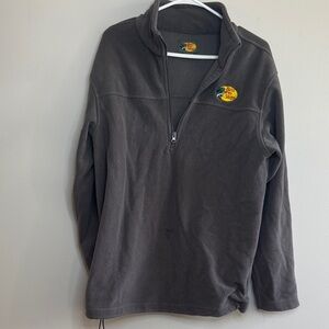 Bass Pro Shops Men's Dark Gray Zip-Up Sweater 6